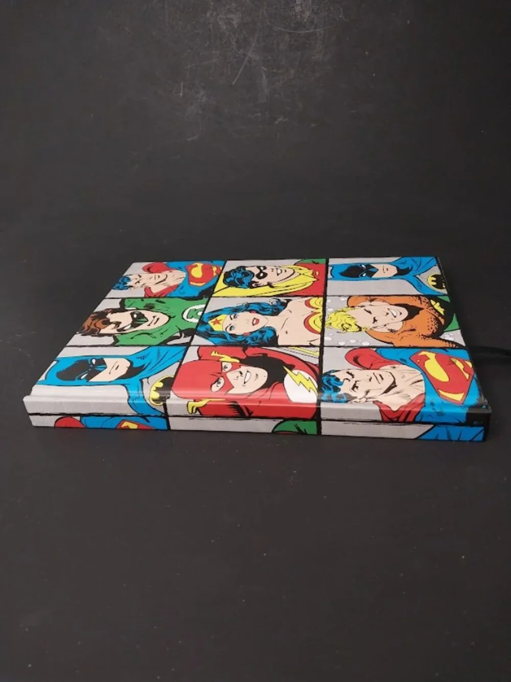 DC Comics Characters Grid Hard Cover Journal